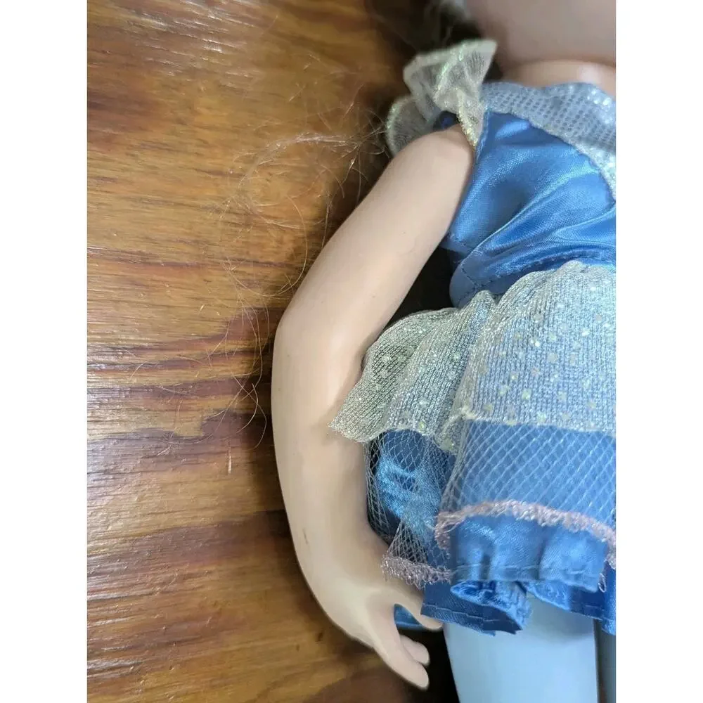 Disney Princess Cinderella My First Toddler Doll 14.5 Inch Doll Blue Dress